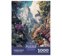 Jigsaw Puzzles for Adults 1000 Piece Stone Path to Mountaintop Puzzle for Adults Brain Teaser Game Enhance Memory Fun at Home Activities, 38x26cm/1000pcs