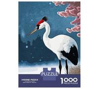 Jigsaw Puzzles for Adults 1000 Piece Stork Wintering Jigsaw for Adults Fun Games Wall Art Unique Birthday And Xmas Gifts 70x50cm/1000pcs