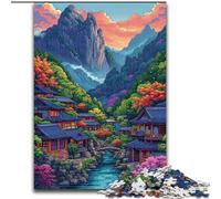 Jigsaw Puzzles for Adults 1000 Piece Strange And Beautiful Mountains Jigsaw Puzzle Made of Wood,Relaxing Entertainment, Home Decor 1000pcs(50x75cm)
