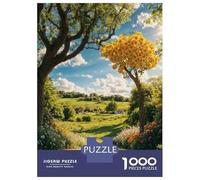 Jigsaw Puzzles for Adults 1000 Piece Sunlit Path to The Tree Puzzles for Adults Relax Games Pattern Assembly Christmas Birthday Gifts 38x26cm/1000pcs