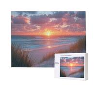 Jigsaw Puzzles for Adults 1000 Piece Sunset Reed, 1000 Piece Jigsaw Puzzles for Adults, Educational Game jigsaw puzzle 30x20in Suitable for Decompression and Room Wall Decor Gifts j-844