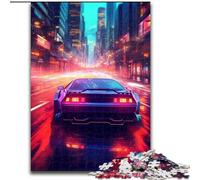 Jigsaw Puzzles for Adults 1000 Piece Supercar Racing Jigsaw Puzzle Made of cardboard,Intricate Design for Teenagers, DIY Decor, And Brain-Boosting Fun 1000pcs(26x38cm)