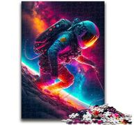 Jigsaw Puzzles for Adults 1000 Piece Surf with Aliens Stress Reliever Difficult Challenge Suitable for Desktop Decoration 50x75cm