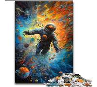 Jigsaw Puzzles for Adults 1000 Piece Swallowed By The Universe Jigsaw Puzzle Made of Wood,Challenging Brain Teaser for Teenagers & Families 1000pcs(50x75cm)