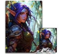 Jigsaw Puzzles for Adults 1000 Piece Sylvan Elf Fantasy Model Puzzles for Adults Perfect for Family Gatherings Birthdays Holidays 1000 PCS(75x50cm)