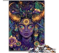 Jigsaw Puzzles for Adults 1000 Piece Taurus Goddess Puzzle Brain Teaser Game for Teenagers, for Family Game Night (size 26x38cm)