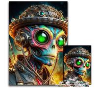 Jigsaw Puzzles for Adults 1000 Piece Technological Demigod Challenging Puzzles Brain TeaserHome Decor Perfect 1000 PCS(75x50cm)