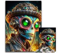 Jigsaw Puzzles for Adults 1000 Piece Technological Demigod Difficult Puzzles for Adults Interactive Family Game Ideal Family Activity Game 1000 PCS(38x26cm)