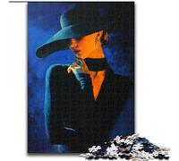 Jigsaw Puzzles for Adults, 1000 Piece Temperament Female Model 1000 Piece Jigsaw Puzzle Idea, Humorous Artwork, Detailed Artwork (Size 26x38cm)