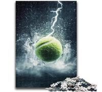 Jigsaw Puzzles for Adults 1000 Piece Tennis Sports Jigsaw,Challenging Game Gifts for Is Ideal As A Gift for The Whole Family (38x26cm)