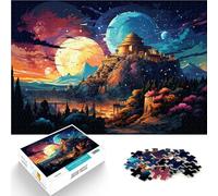 Jigsaw Puzzles for Adults 1000 Piece the Acropolis Challenging Game 26x38cm with Matching Poster and Trivia Sheet for teenager Age 14 Up
