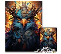 Jigsaw Puzzles for Adults 1000 Piece The Colorful Psychedelia of Bird Warriors Jigsaw Puzzles Educational Brain Teaser Artistic Home & Office Decor Age 1000 PCS(75x50cm)
