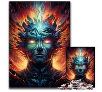Jigsaw Puzzles for Adults 1000 Piece The Colorful Psychedelia of Elemental Magicians Puzzles for Adults for Home Decor Ideal Christmas & New Year Gift for Teenagers 1000 PCS(38x26cm)