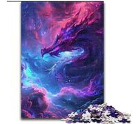 Jigsaw Puzzles for Adults 1000 Piece The Dragon in The Clouds Jigsaw Puzzles Made of Wood, for Home Decor & Holiday Fun 1000pcs(50x75cm)