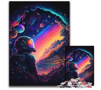 Jigsaw Puzzles for Adults 1000 Piece The Last Astronaut Impossible Jigsaw Puzzles for Adults Ideal for Family Fun, Relaxation 50x75CM/19.68x29.52inch