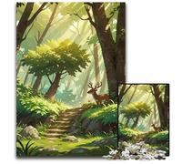 Jigsaw Puzzles for Adults 1000 Piece The Lone Deer Jigsaw Puzzles Brain Teaser Adult Game Family Interactive Activity 1000 PCS(75x50cm)