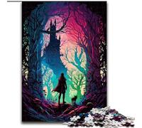 Jigsaw Puzzles for Adults 1000 Piece The Lost Castle Jigsaws 1000 Pieces for Adults Christmas Halloween Mother's Day New Year Easter Gift Size 26X38CM