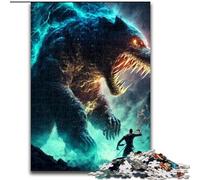 Jigsaw Puzzles for Adults 1000 Piece The Monster Jigsaws 1000 Pieces for Adults Christmas Halloween Mother's Day New Year Easter Gift Size 26X38CM
