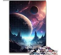 Jigsaw Puzzles for Adults, 1000 Piece The Stone Moon cardboard Jigsaw Puzzles for Adults size 26x38cm Family Activity, Brain Teaser, Home Decor