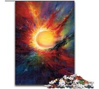 Jigsaw Puzzles for Adults 1000 Piece The Sun The Storms Jigsaw Made of cardboard,for Teenagers, Family Interactive Game, Challenge Gift 1000pcs(26x38cm)