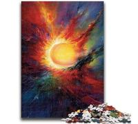 Jigsaw Puzzles for Adults 1000 Piece The Sun The Storms Teenager Jigsaw,Family Game Stress Reliever Difficult Challenge Suitable for Couples (75x50cm)