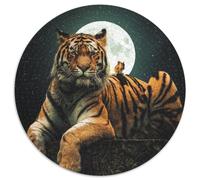 Jigsaw Puzzles for Adults 1000 Piece The Tiger And Squirrel Jigsaw Puzzles for Adults Making It A Great Gift for Family Fun (67.5x67.5cm)
