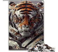 Jigsaw Puzzles for Adults, 1000 Piece Tiger Warrior Jigsaw Made of cardboard,Relaxing Entertainment, Home Decor 1000pcs(26x38cm)
