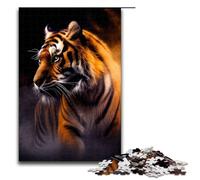 Jigsaw Puzzles for Adults 1000 Piece Tiger Wooden Puzzle Learning Educational Toys Family Games 75x50cm