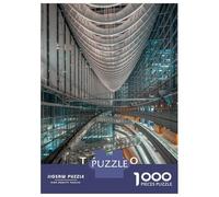 Jigsaw Puzzles for Adults 1000 Piece Tokyo International Forum Jigsaw for Adults Fun Games Wall Art Unique Birthday And Xmas Gifts 70x50cm/1000pcs