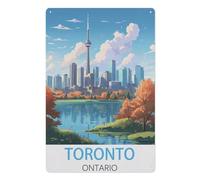 Jigsaw Puzzles for Adults 1000 Piece，Toronto Ontario，Classic Puzzle Teens Boys Girls Puzzles for DIY Intellective Educational Game, Gift Home Decor（50x70cm）-AE64
