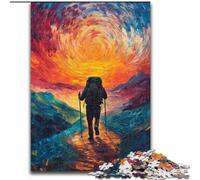 Jigsaw Puzzles for Adults 1000 Piece Traveler 1000 Piece Jigsaw for Family & Friends, Brain-Teasing Challenge (Size 26x38cm)