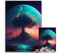 Jigsaw Puzzles for Adults 1000 Piece Tree of Life Challenging Puzzles for Home Decor & Holiday Fun 26X38CM/10.23x14.96inch