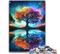 Jigsaw Puzzles for Adults 1000 Piece Tree of Life Family Game Stress Reliever Difficult Challenge Artists Collection, Fine Art 50x75cm