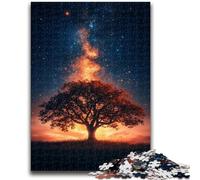 Jigsaw Puzzles for Adults 1000 Piece Tree of Life Jigsaw,Challenging Game Gifts for Is Ideal As A Gift for The Whole Family (38x26cm)