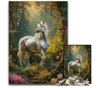 Jigsaw Puzzles for Adults 1000 Piece Unicorn Renaissance Art Wooden Jigsaw Puzzles for Adults Educational Toy for Teenagers Home Office Decor 1000 PCS(75x50cm)