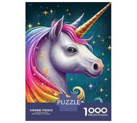 Jigsaw Puzzles for Adults 1000 Piece Unicorn Sweet Adult Puzzles Anti-Stress Toys Improve Memory Challenging Game Gifts 70x50cm/1000pcs