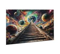 Jigsaw Puzzles for Adults 1000 Piece Universe Jigsaw Puzzle-Colourful, Challenging Game/Brainteasing Adult Jigsaws, The Whole 3D Jigsaw Gifts for Women, Men Beautiful Decoration-Planet fr0-37