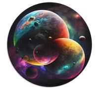 Jigsaw Puzzles for Adults 1000 Piece Universe Planet Puzzle 1000 Pieces Jigsaw Challenging Brain Teaser for Teenagers,Family Fun,DIY Home Decor Gift (67.5x67.5cm)
