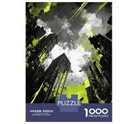 Jigsaw Puzzles for Adults 1000 Piece Urban Chaos Puzzles for Adults Relax Games Pattern Assembly Christmas Birthday Gifts 70x50cm/1000pcs