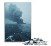 Jigsaw Puzzles for Adults 1000 Piece Vast Sea of Smoke Jigsaw Puzzles Games Toys Gift Suitable for Desktop Decoration 1000 PCS(38x26cm)
