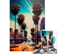 Jigsaw Puzzles for Adults 1000 Piece Venice Beach Fun at Home Activities, Improve Memory Home Decoration Toys for Age 14+ Game (38x52cm)
