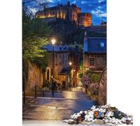 Jigsaw Puzzles for Adults 1000 Piece Vennel Steps In Edinburgh Jigsaw Puzzles for Adults for Educational Games Home Decor (75x50cm)