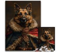 Jigsaw Puzzles for Adults 1000 Piece Vintage German ShepherPuzzles for Adults for Birthdays And Holidays 1000 PCS(75x50cm)
