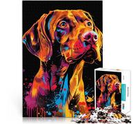 Jigsaw Puzzles for Adults 1000 Piece Vizsla Dog Art Educational Stress Relief Toy Puzzle 26x38cm gifts for friends and family