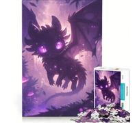 Jigsaw Puzzles for Adults 1000 Piece Void Dragon in Forest Hands-on Game Fun Activities at Home Presents for Women 38x26cm