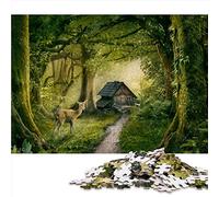 Jigsaw Puzzles for Adults 1000 Piece Vom Zauber deer Jigsaw Puzzles Cardboard puzzles Great Gift for Adults （Size 26x38cm）