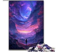 Jigsaw Puzzles for Adults, 1000 Piece Walking on Fantasy World Jigsaw Puzzles for Adults 1000 Piece Fun Activity for at Home (Szie 26x38cm)