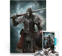 Jigsaw Puzzles for Adults 1000 Piece War Knight Made of wood Suitable for ages 14 and up Educational games Home decoration Secret Santa Gifts。size:50x75cm/19.68x29.52inch