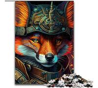 Jigsaw Puzzles for Adults 1000 Piece Warrior Fox Jigsaw Puzzles for Adults, 1000 Piece Making It A Great Gift for Family Fun (Size 50x75 cm)