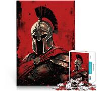 Jigsaw Puzzles for Adults 1000 Piece Warriors of Sparta Metal 4 Analyse und Logik Lernspiel für Geburtstag, Weihnachten75x50cm